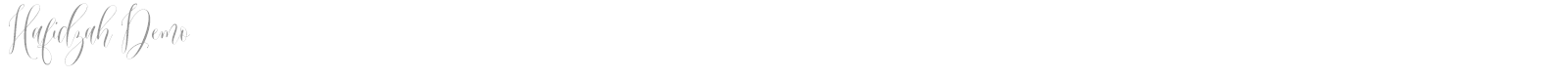 Hafidzah font preview